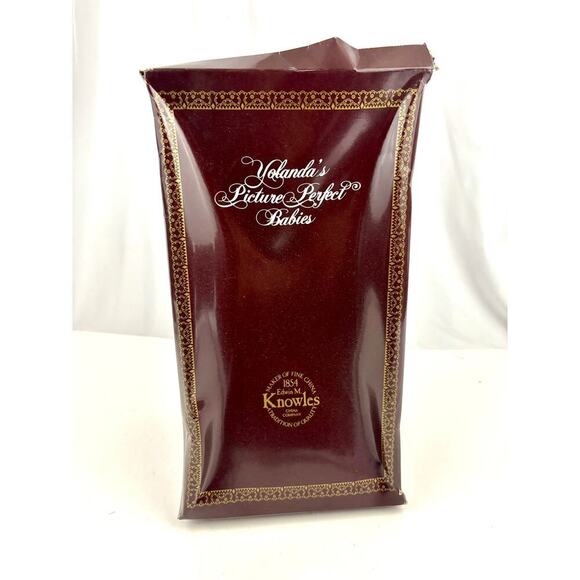 VTG Porcelain Doll Michael By Yolanda Bello Knowles 1990's Boxed COA - Picture 4 of 15